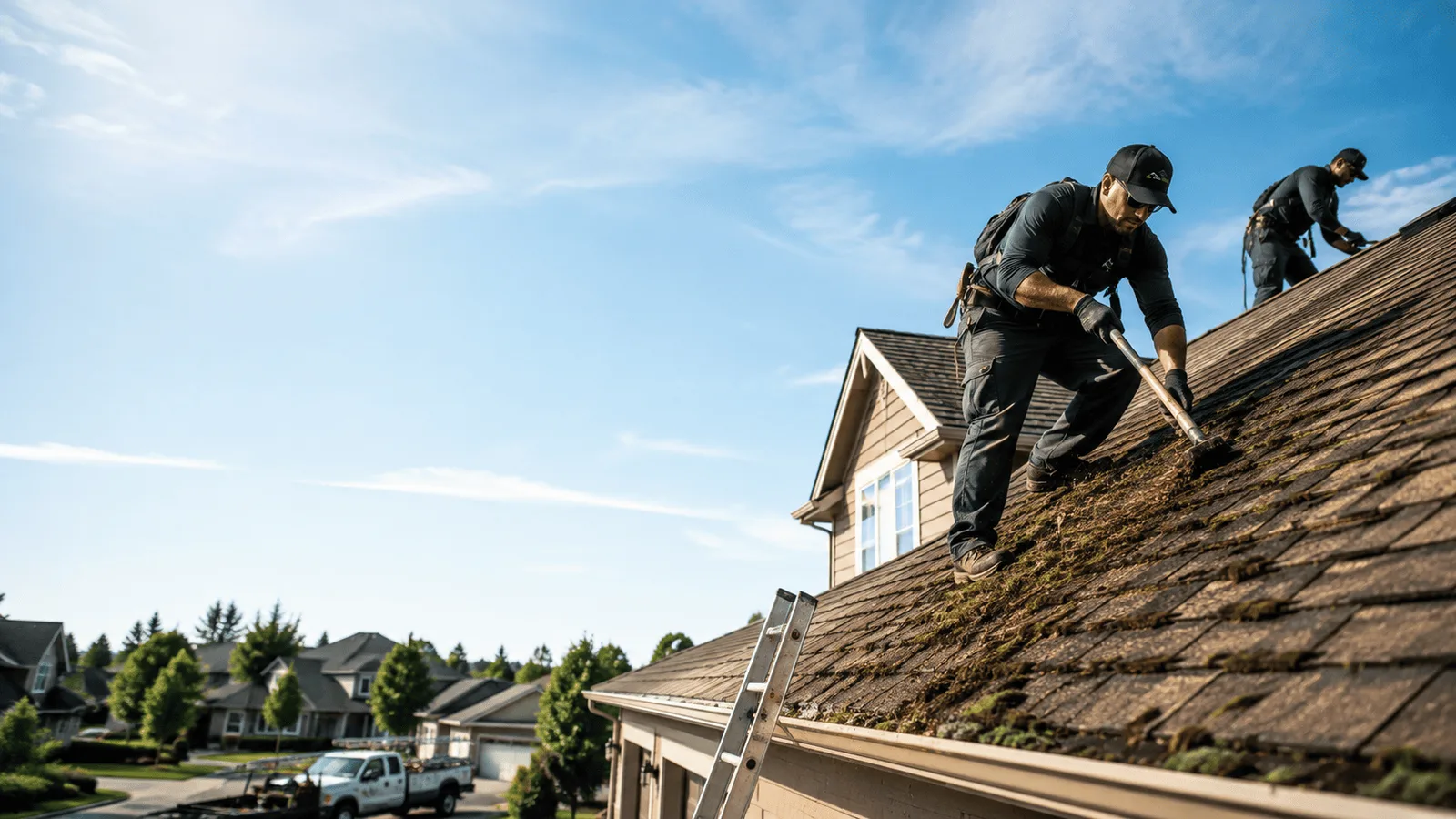 Roof Moss Removal in Concord, IL near me